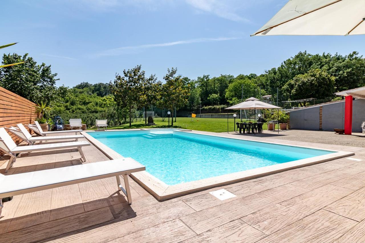 Villa Vacanze La Quercia Carbognano Dış mekan fotoğraf