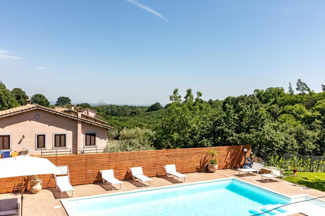 Villa Vacanze La Quercia Carbognano Dış mekan fotoğraf