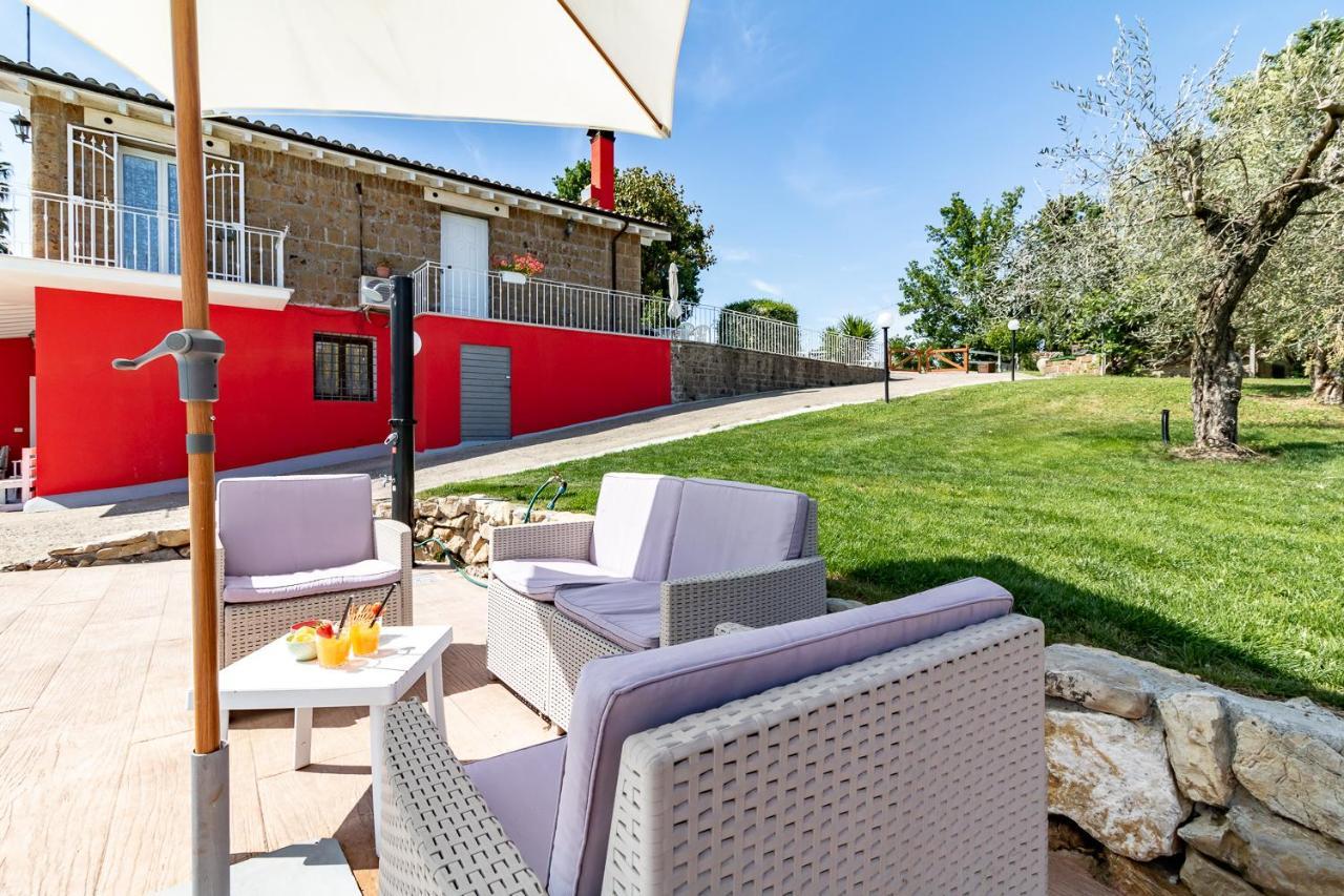 Villa Vacanze La Quercia Carbognano Dış mekan fotoğraf